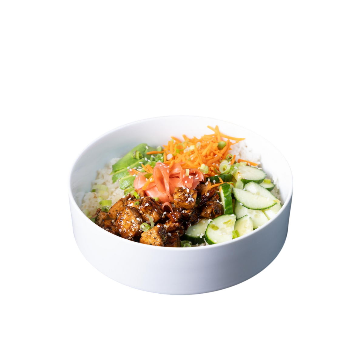 Teriyaki Salmon Crispy Rice