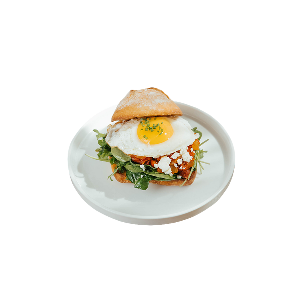 Shakshuka Egg Ciabatta